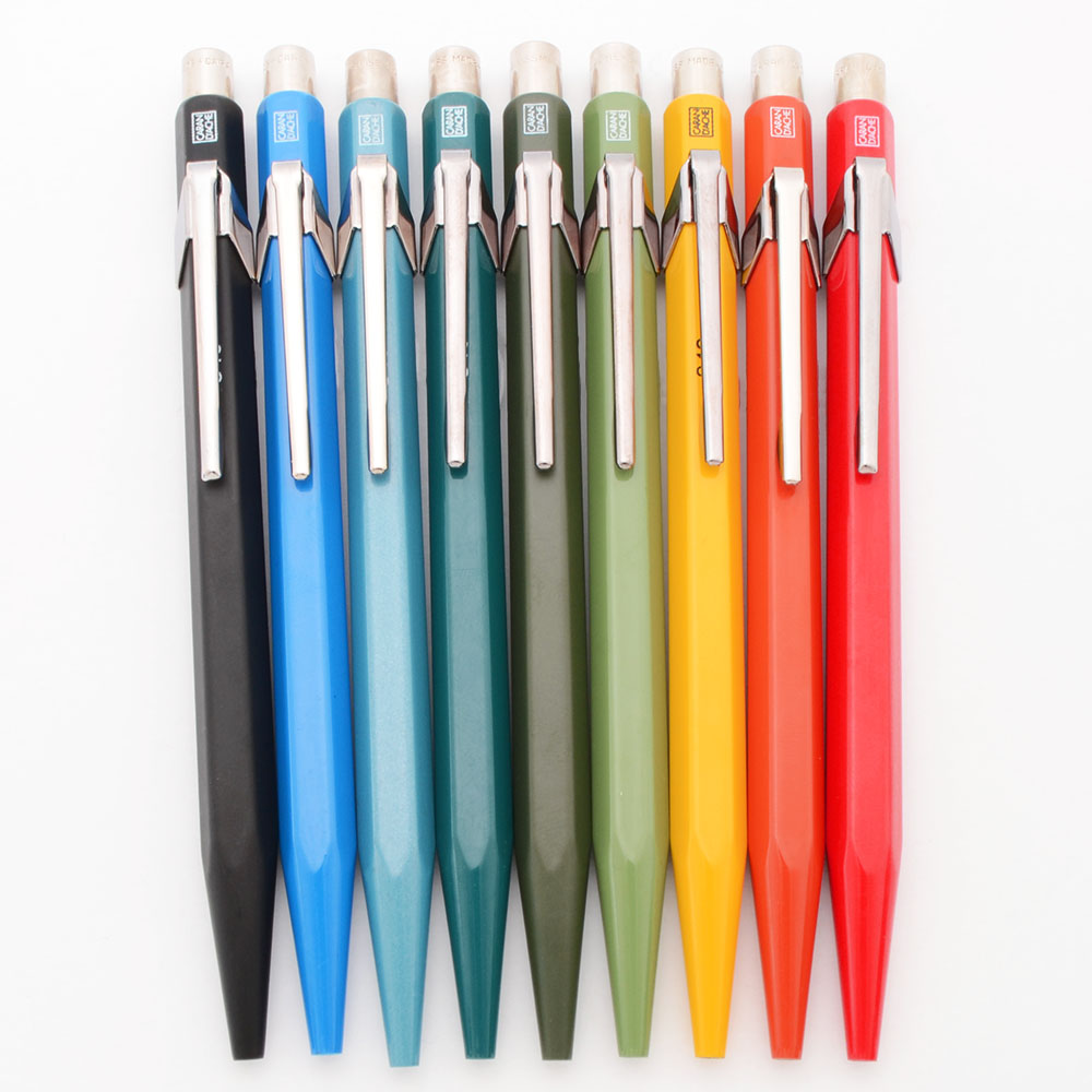 Amazon.com: Caran D'ache Ballpoint Pen, Metal Green (0849-210)